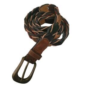 Multicolor Leather Belt Size XL